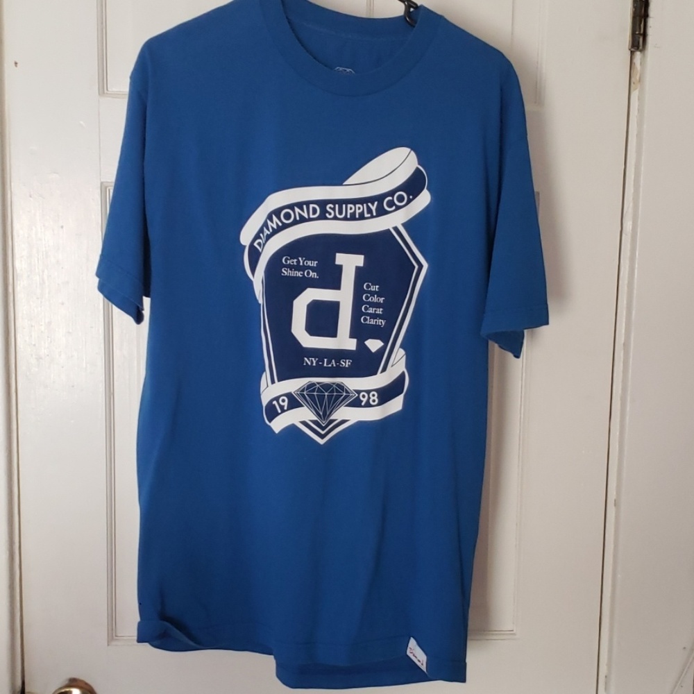 Blue diamond t shirt